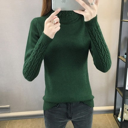 High Neck Wool Knit — women's turtleneck sweaters by Blnka Kollective