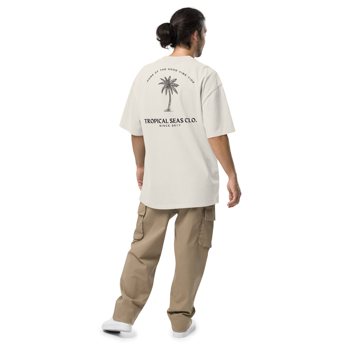 Perfect Palm Faded Tee — graphic oversized t-shirts by Blnka Kollective