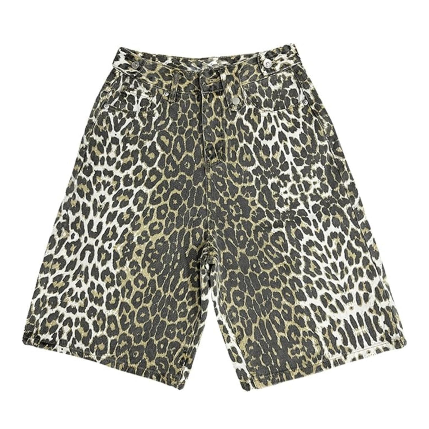 Leopard Baggy Jorts — shorts by Blnka Kollective