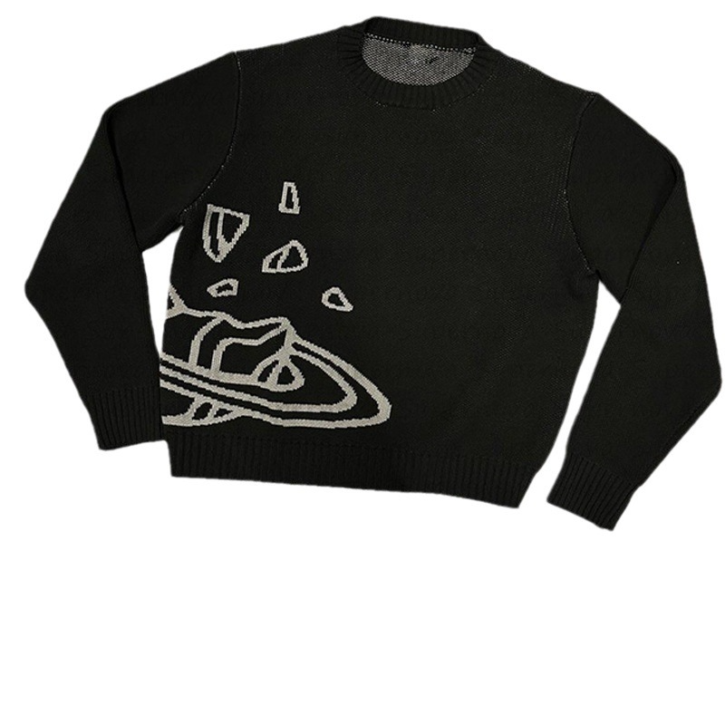 Space Star Knit — beige black sweaters by Blnka Kollective