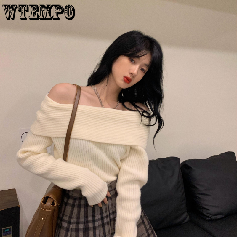 Off Shoulder Knit — women's sweaters by Blnka Kollective