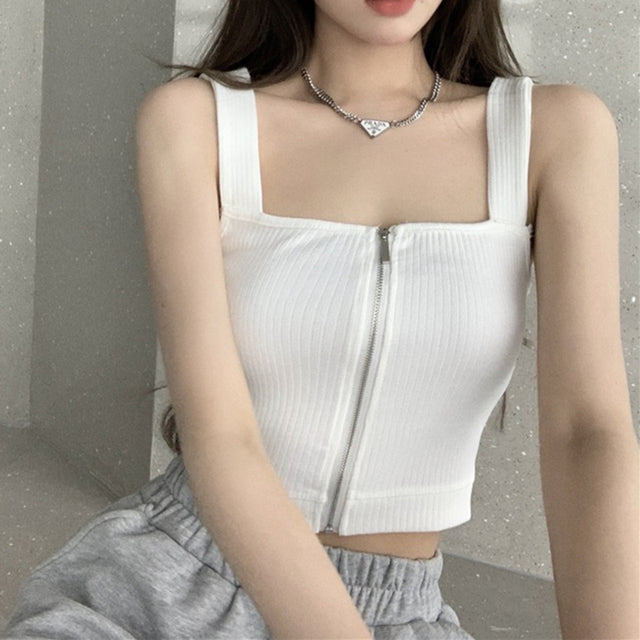 French Line Vest — women's sleeveless tops by Blnka Kollective