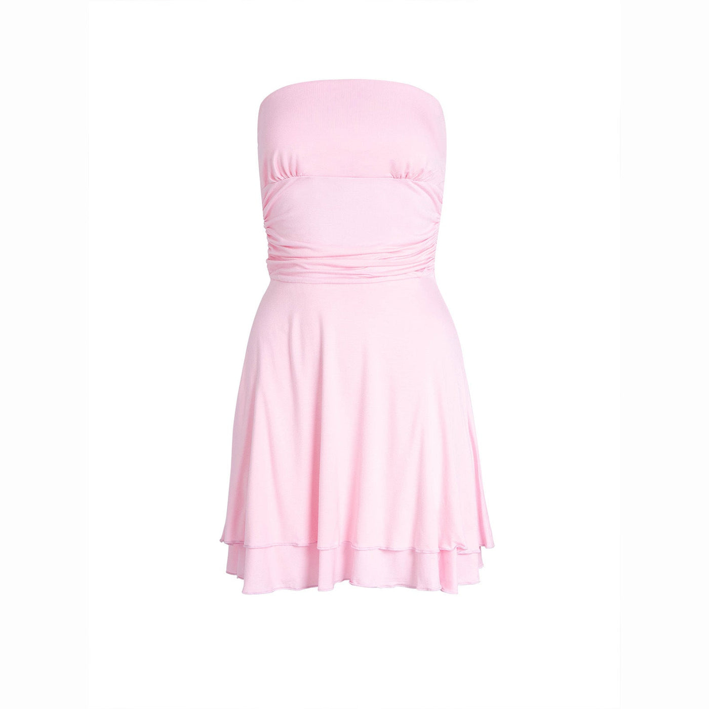Pleat Tube Dress