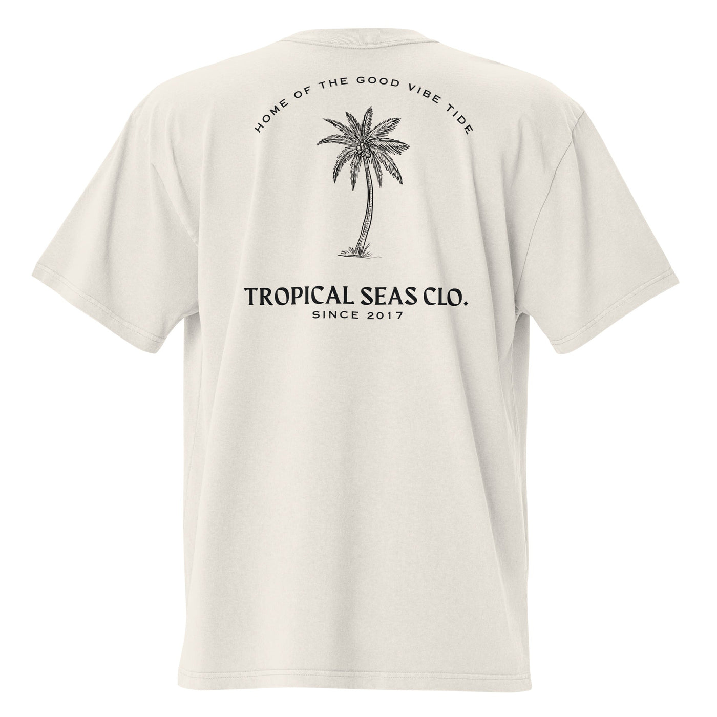 Perfect Palm Faded Tee — graphic oversized t-shirts by Blnka Kollective