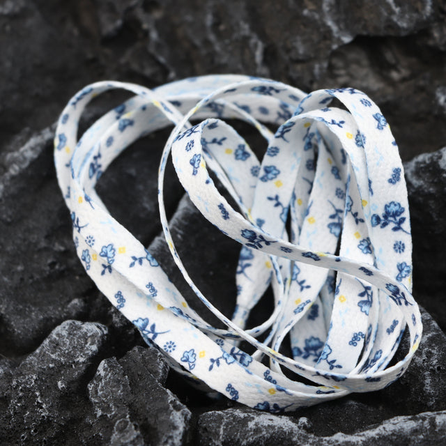 Cherry Blossom Laces — women's blue green accessories by Blnka Kollective