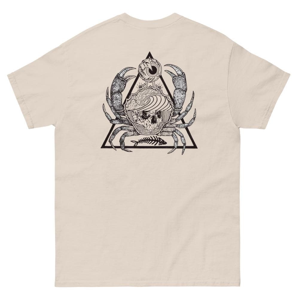 Ocean Graphic Tee — natural white t-shirts by Blnka Kollective