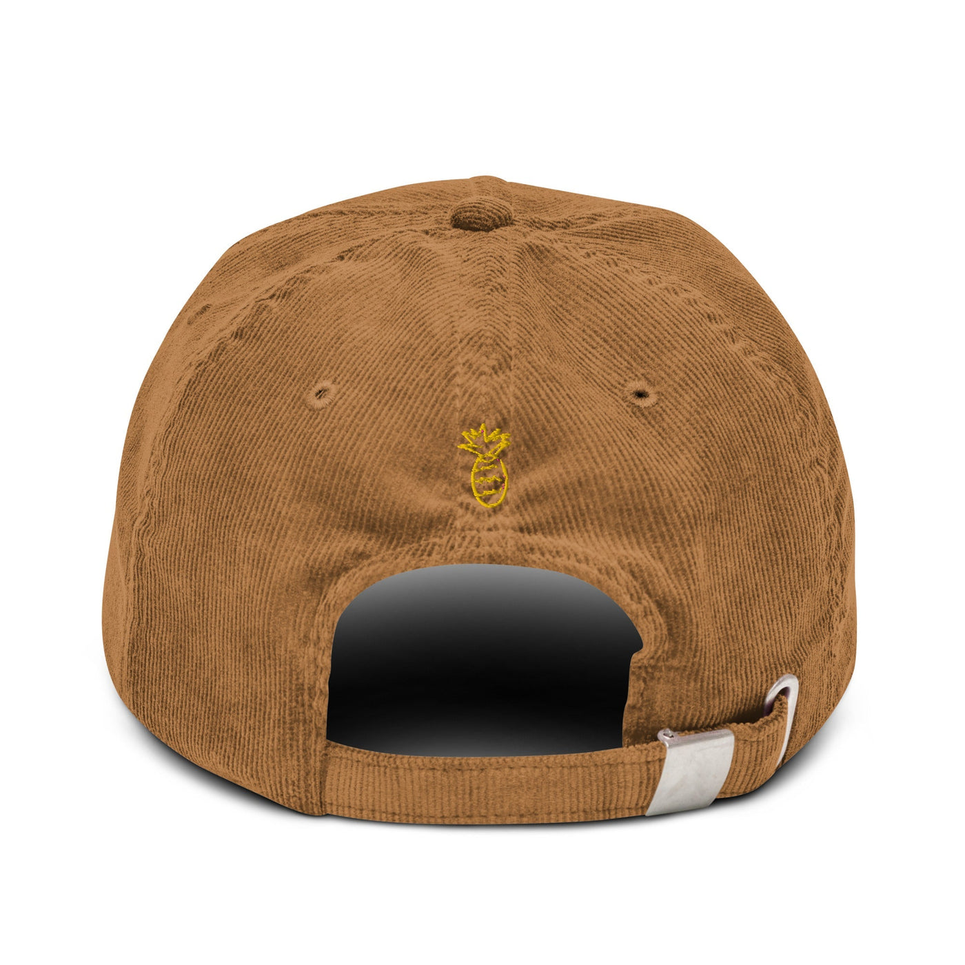 Sloppy Pineapple Corduroy Hat — black camel accessories by Blnka Kollective