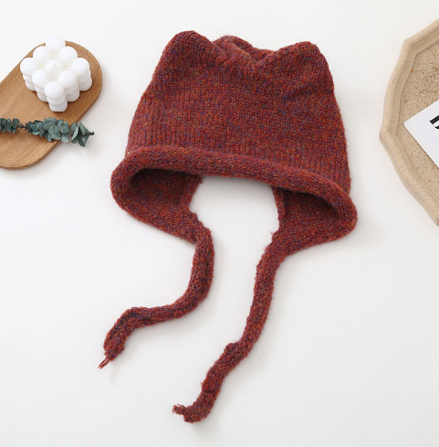 Cat Ear Wool Hat — women's hats accessories by Blnka Kollective