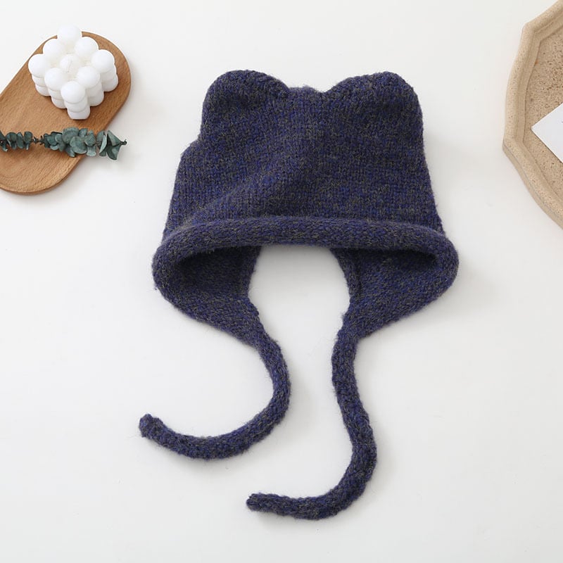 Cat Ear Wool Hat — women's hats accessories by Blnka Kollective
