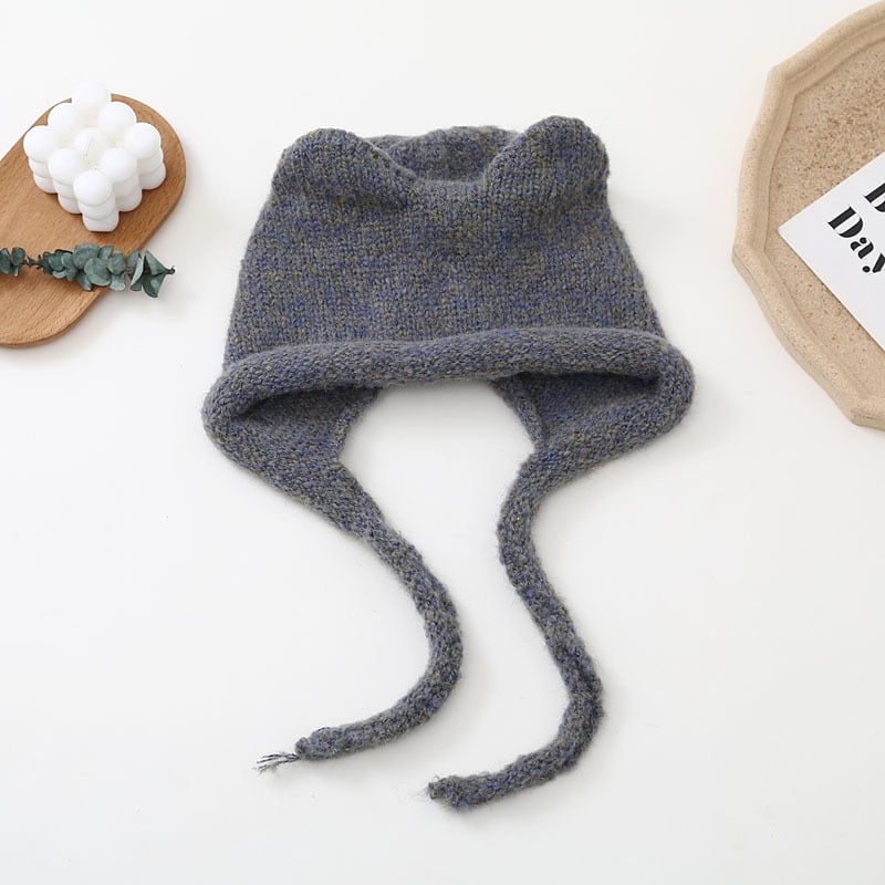Cat Ear Wool Hat — women's hats accessories by Blnka Kollective