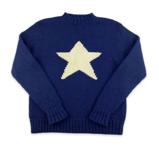 Vintage Star Knit Sweater — sweaters by Blnka Kollective