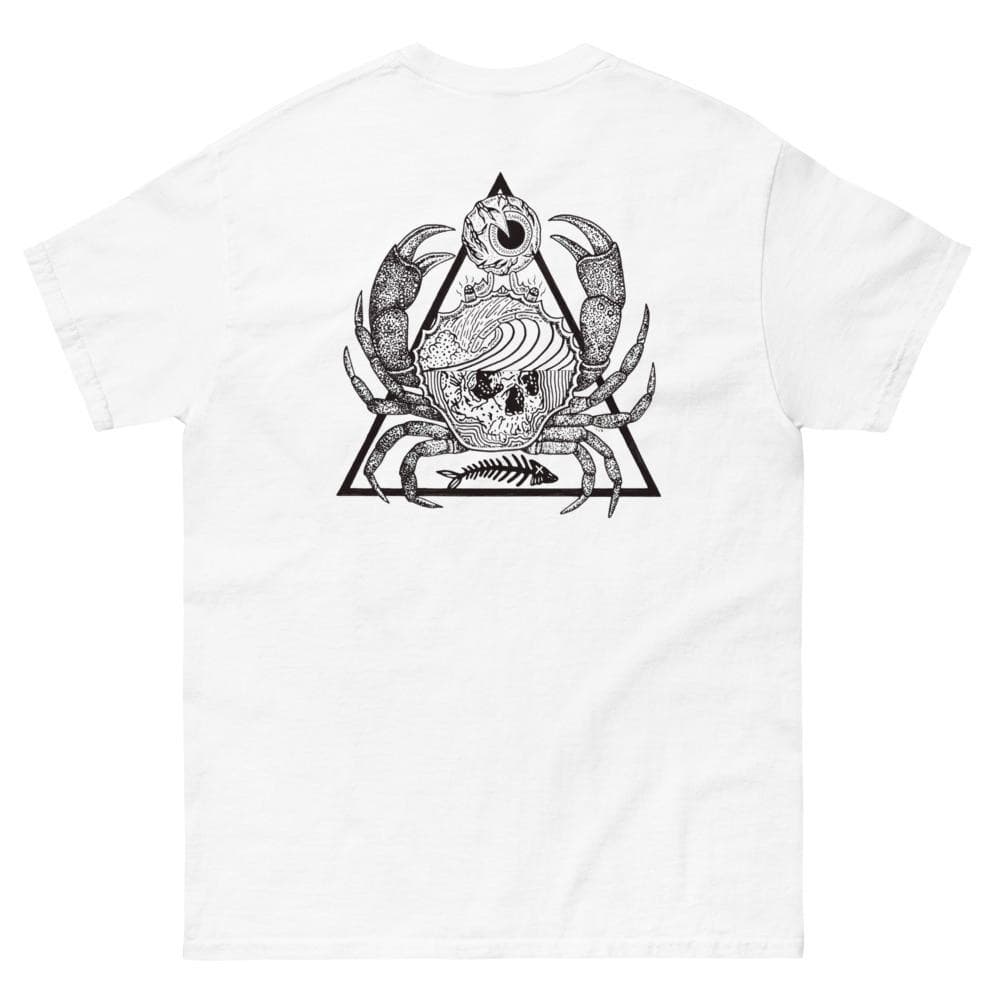 Ocean Graphic Tee — natural white t-shirts by Blnka Kollective