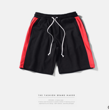 Retro Sport Shorts — black white shorts by Blnka Kollective