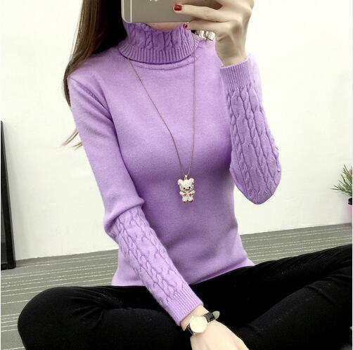High Neck Wool Knit