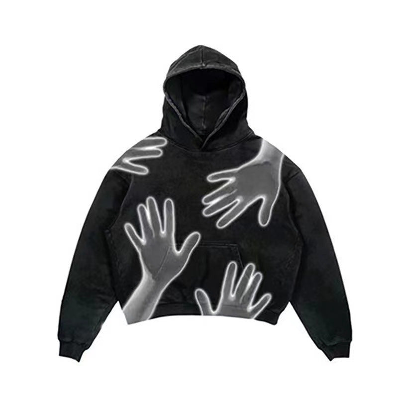 Punk Print Hoodie — graphic hoodies & sweatshirts by Blnka Kollective