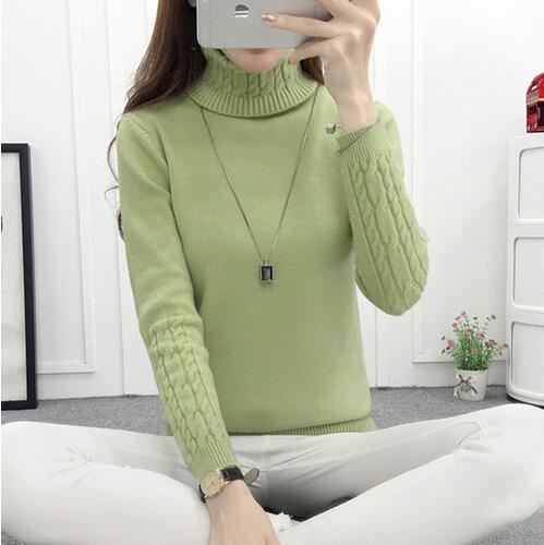 High Neck Wool Knit