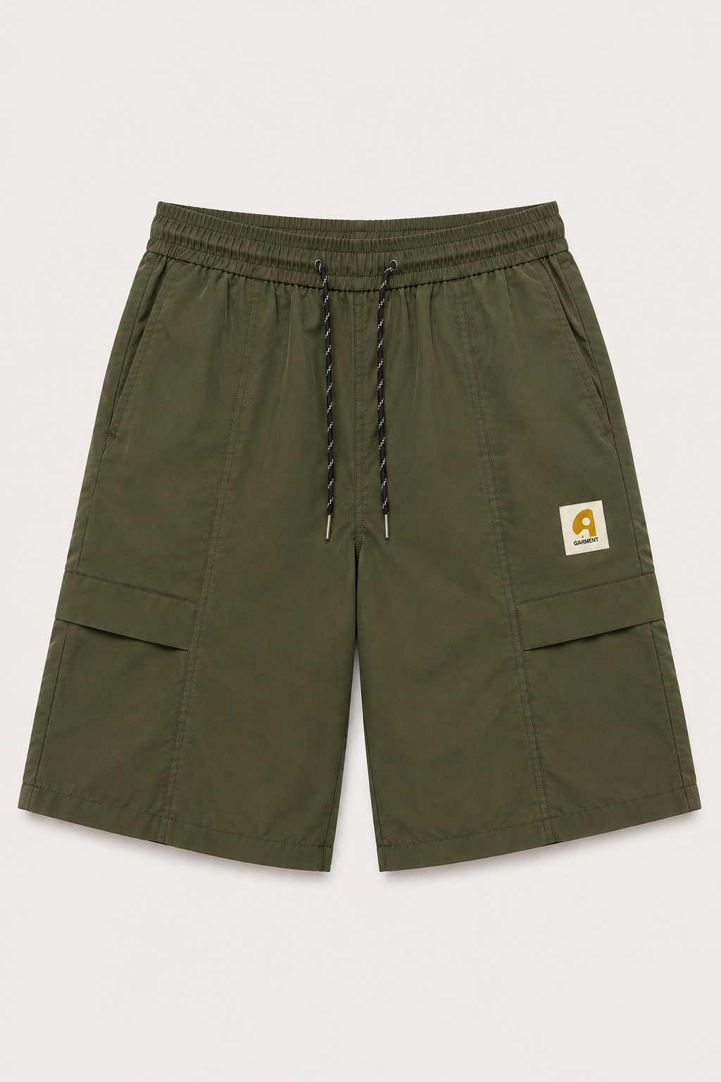 Pocket Cargo Shorts — men's black brown shorts by Blnka Kollective