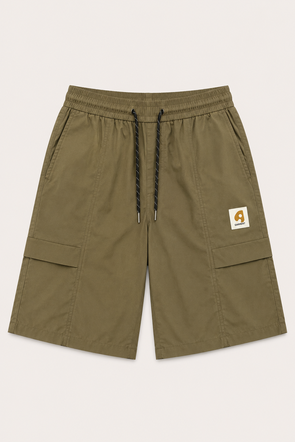 Pocket Cargo Shorts — men's black brown shorts by Blnka Kollective