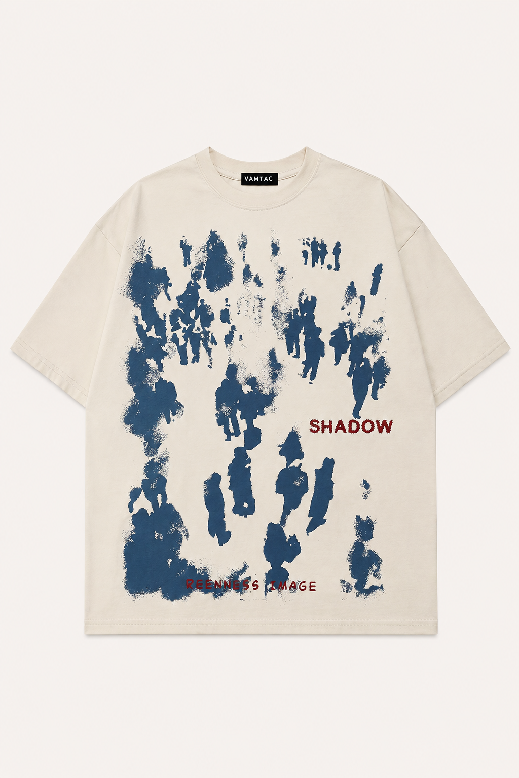 Graffiti Tie Dye Tee — apricot graphic t-shirts by Blnka Kollective