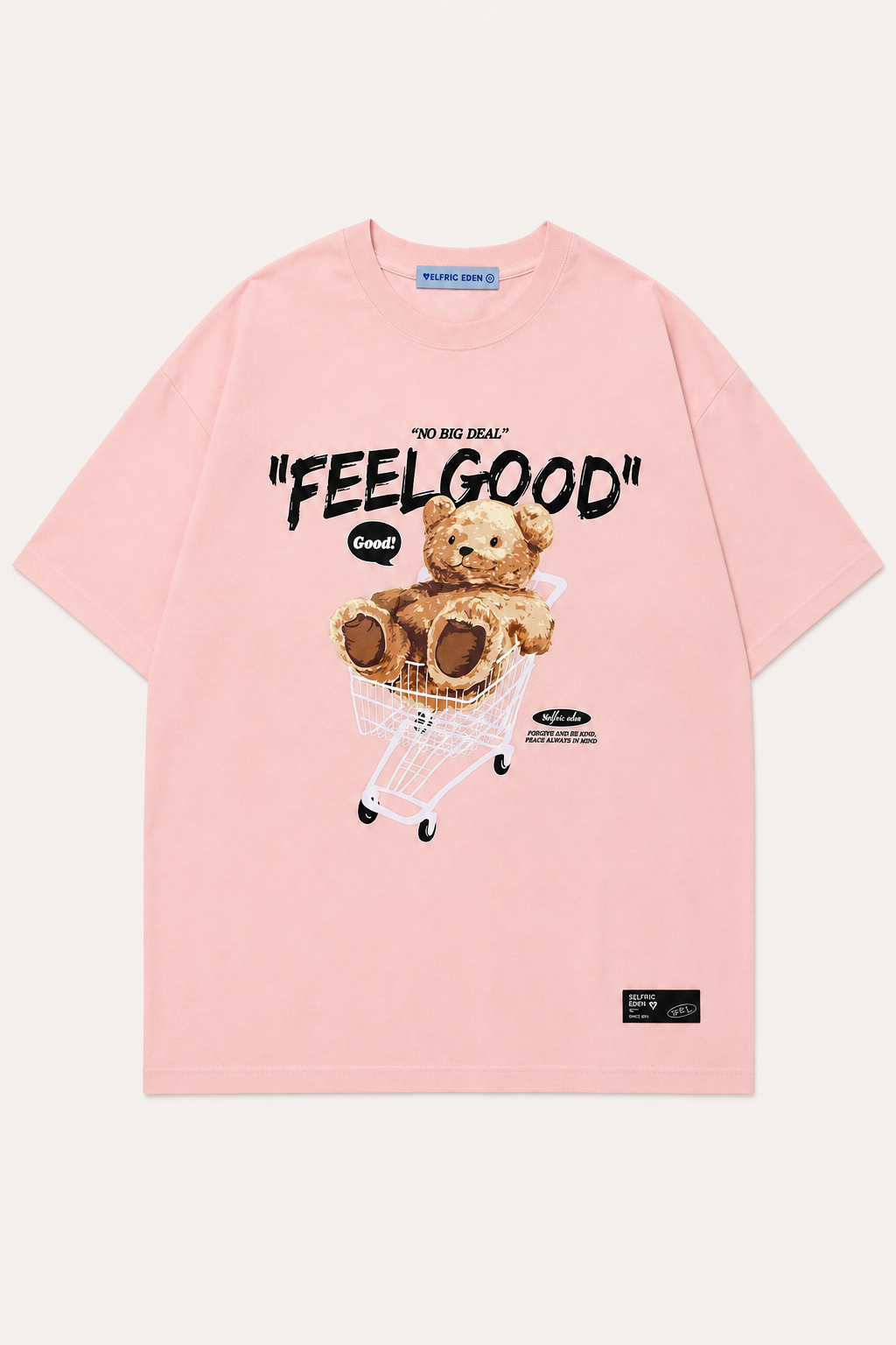 Bear Graphic Tee — pink t-shirts by Blnka Kollective