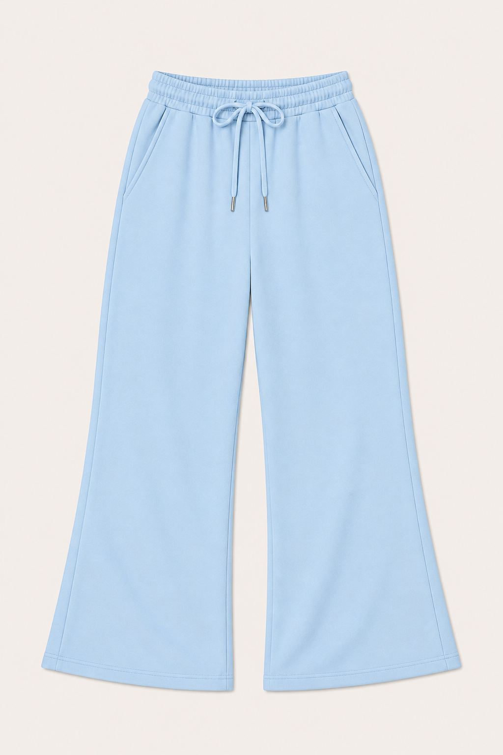 Fleece Wide Leg Sweatpants — women's green bottoms by Blnka Kollective