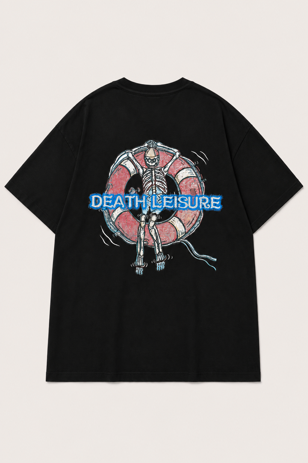 Drift Skull Tee — men's black graphic t-shirts by Blnka Kollective