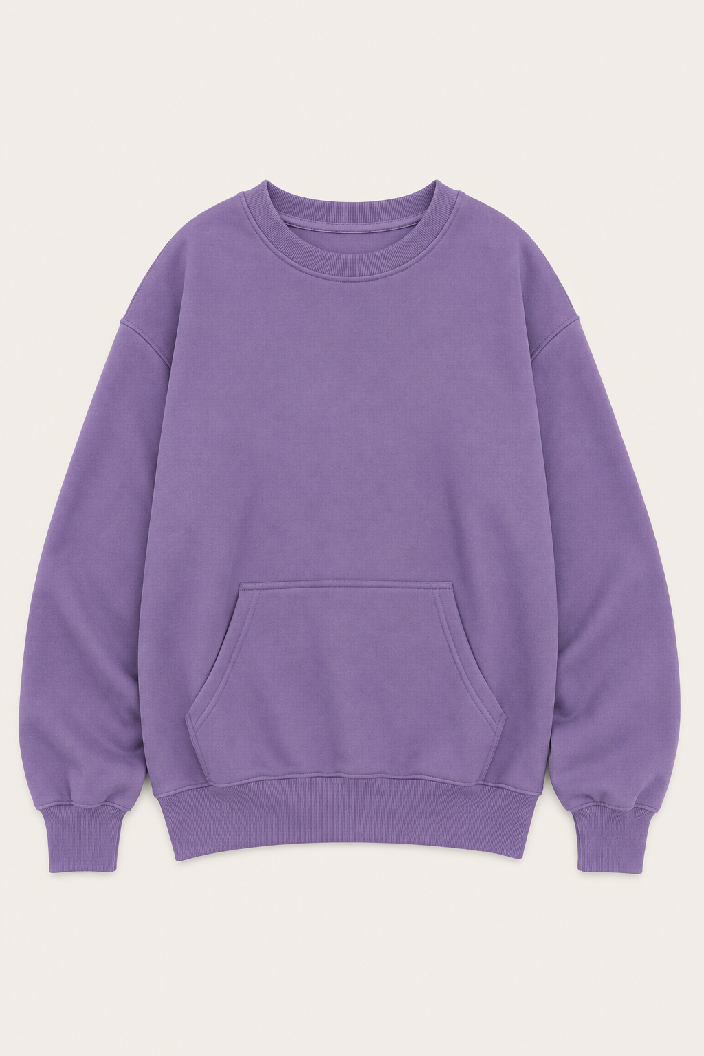Violet Room Sweatshirt — women's oversized purple hoodies & sweatshirts by Blnka Kollective