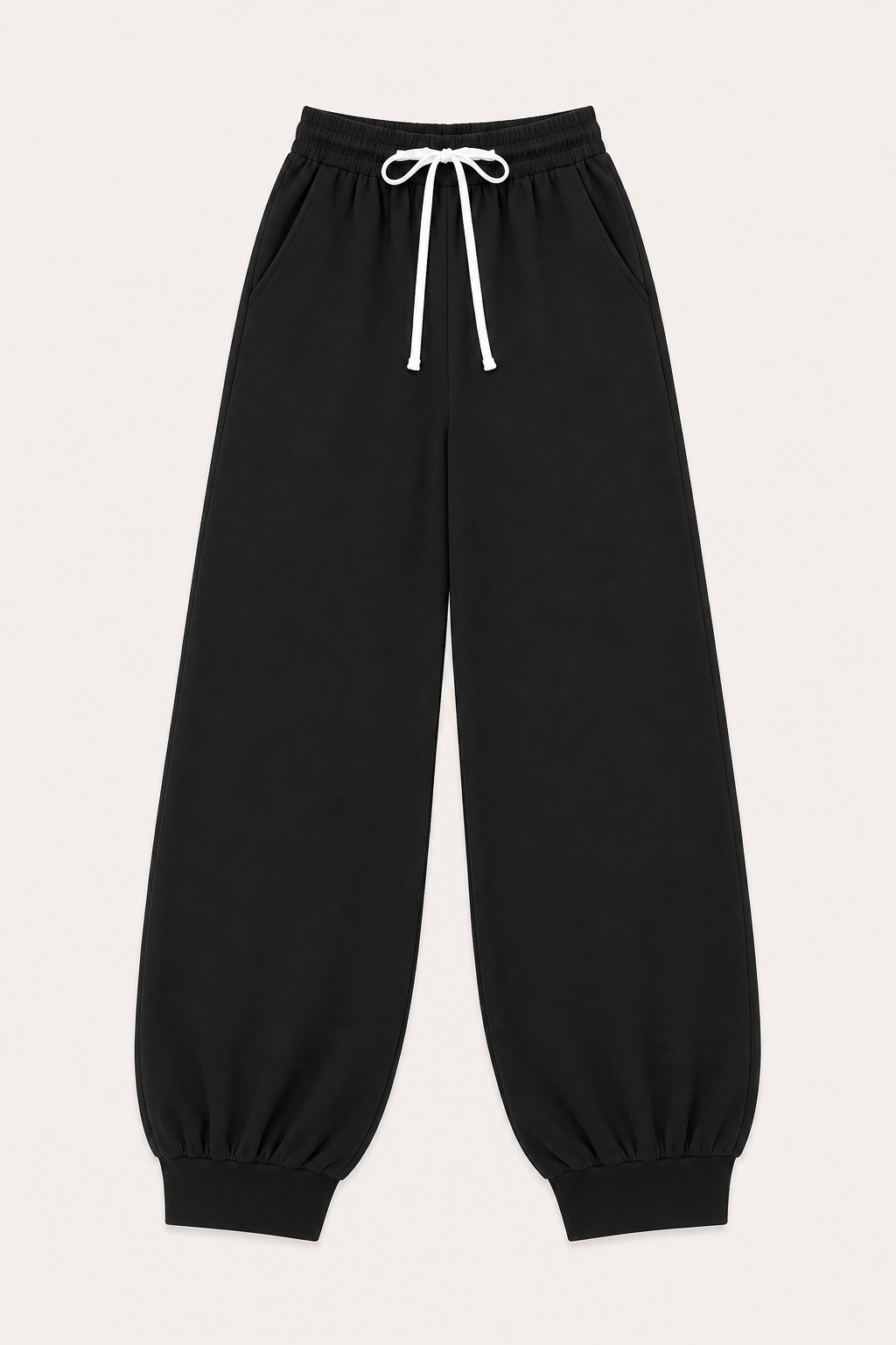 Runner Sweatpants — women's black joggers bottoms by Blnka Kollective