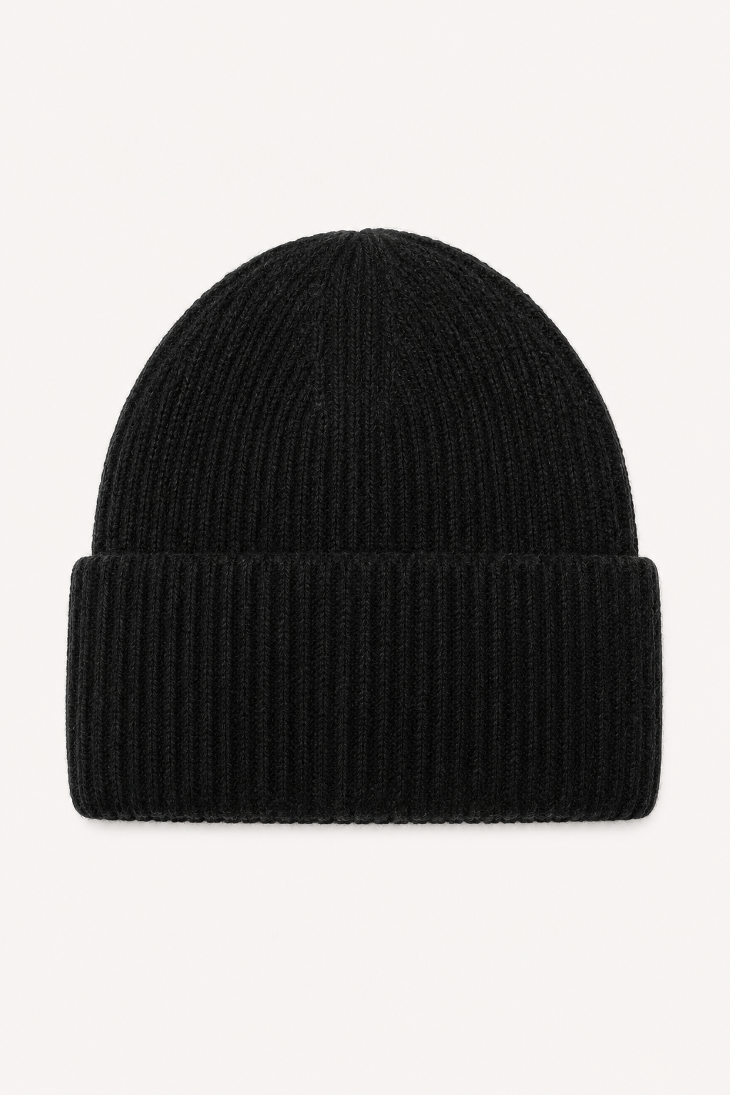 Wool Fleece Beanie — black accessories by Blnka Kollective