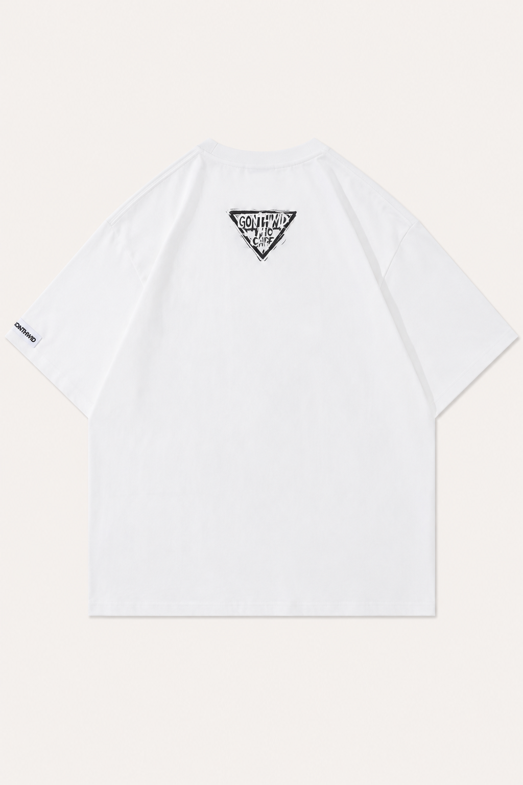 Punk Graphic Tee — men's black oversized t-shirts by Blnka Kollective