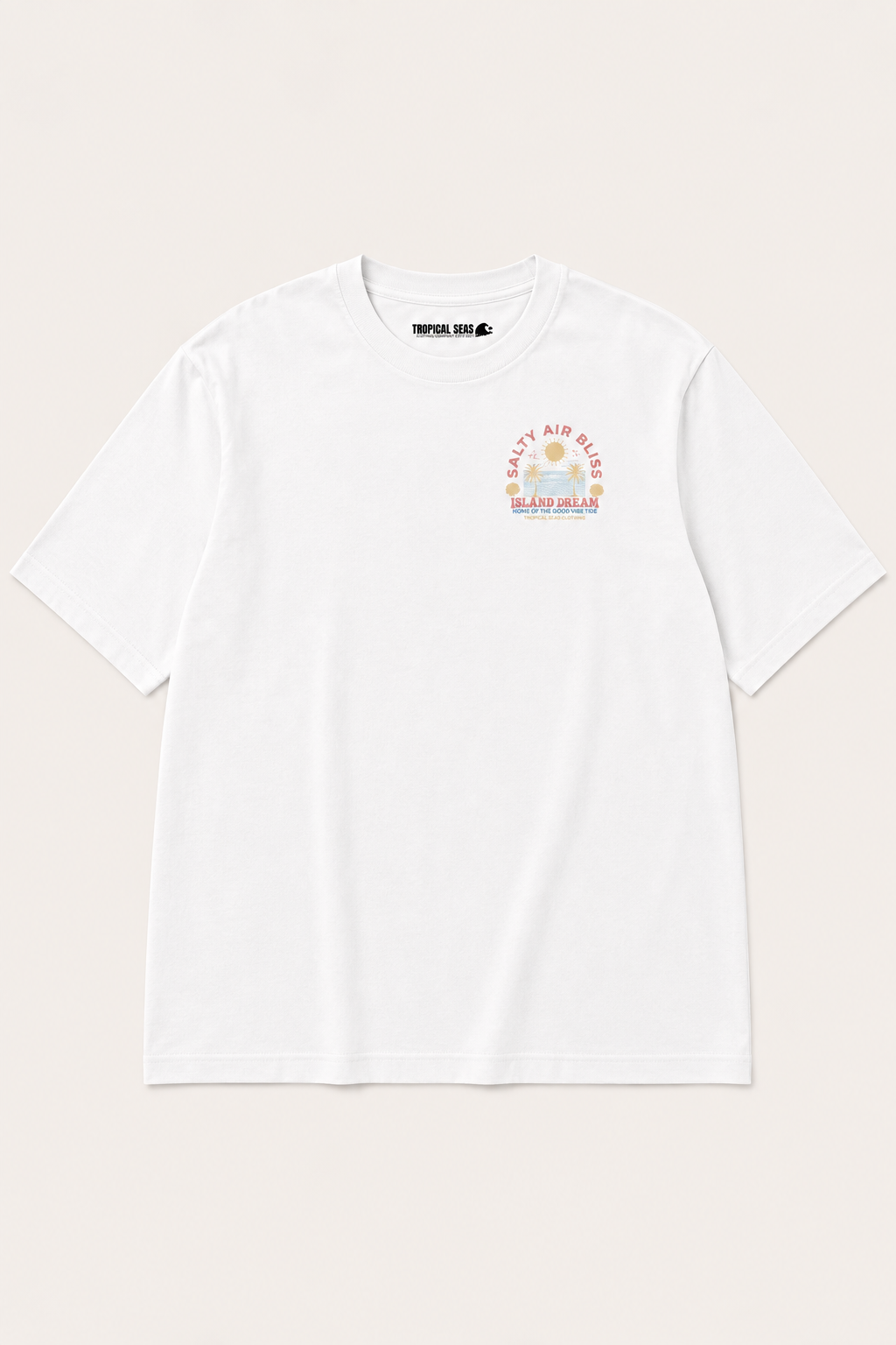 Salty Air Tee — black graphic t-shirts by Blnka Kollective