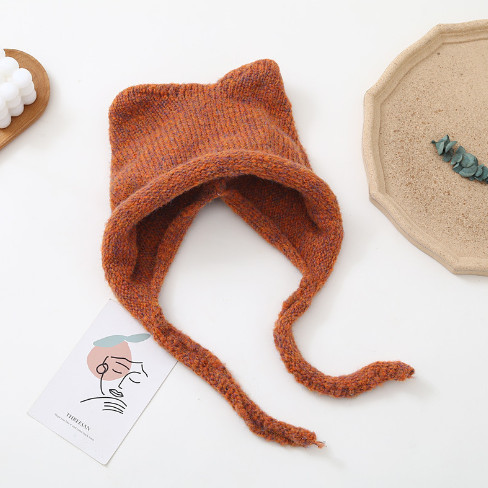 Cat Ear Wool Hat — women's hats accessories by Blnka Kollective