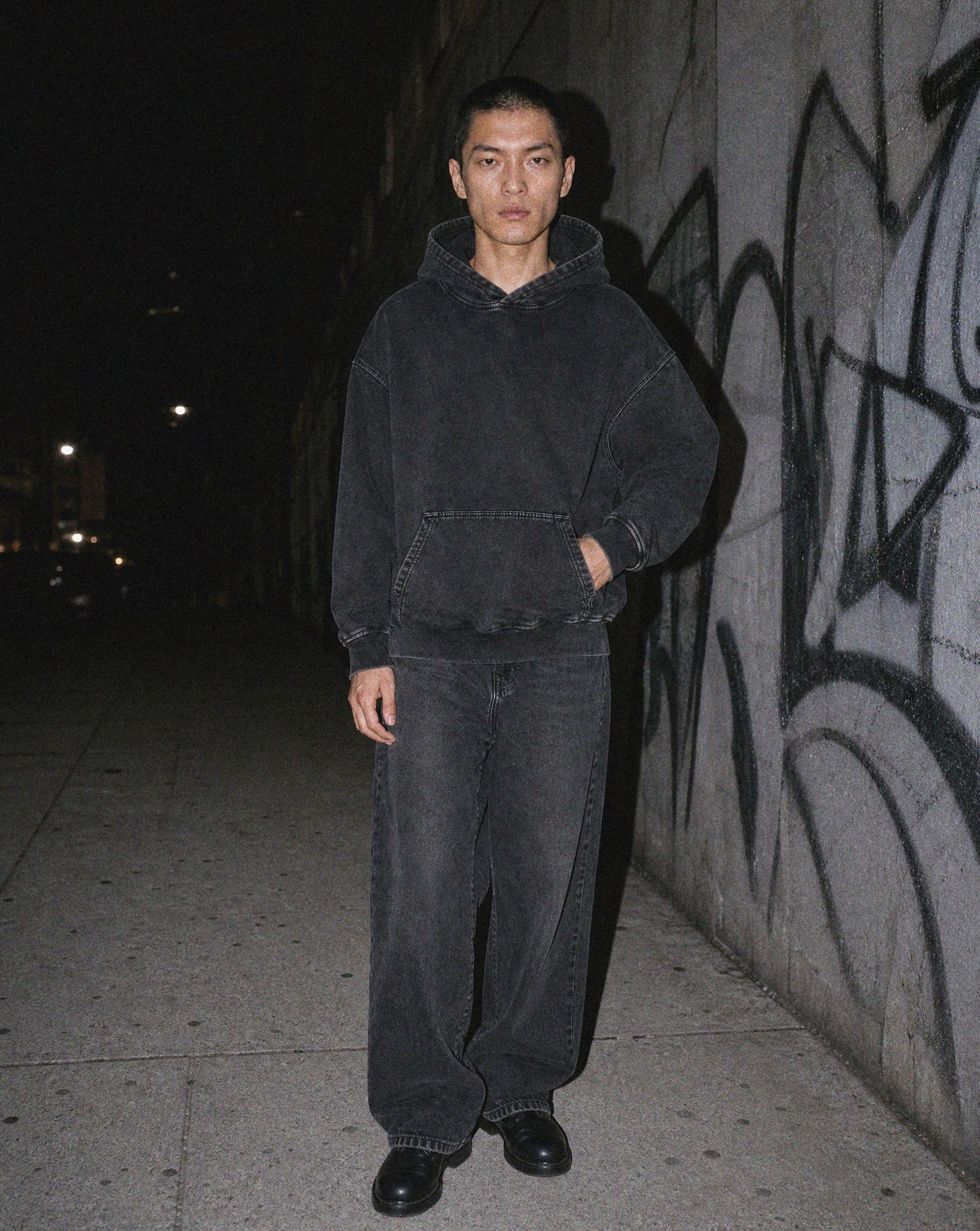 Acid Wash Hoodie — Blnka Kollective