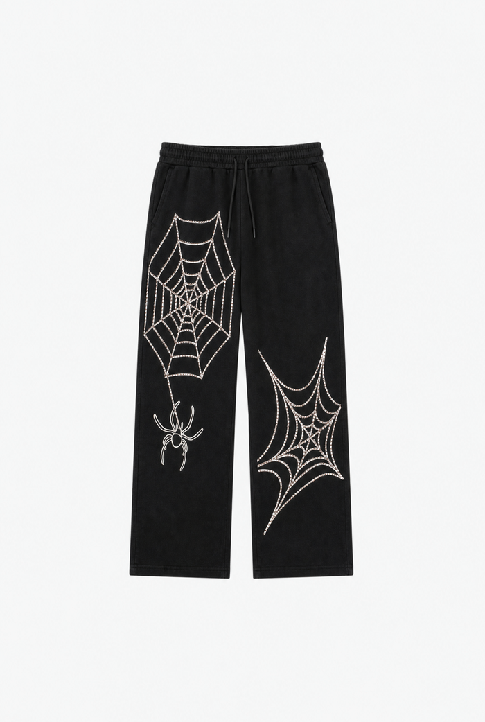 Anime Track Pants flat-lay