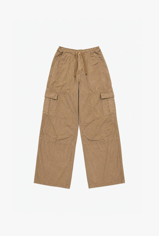 Archive Cargo Pants — women's black and brown cargo pants by Sulta Studios