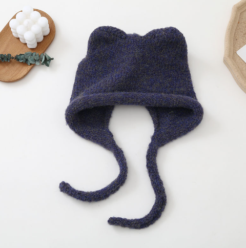 Cat Ear Wool Hat — women's hats accessories by Blnka Kollective