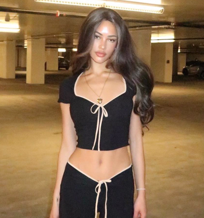 Bow Detail Crop Top — women's tops by Blnka Kollective