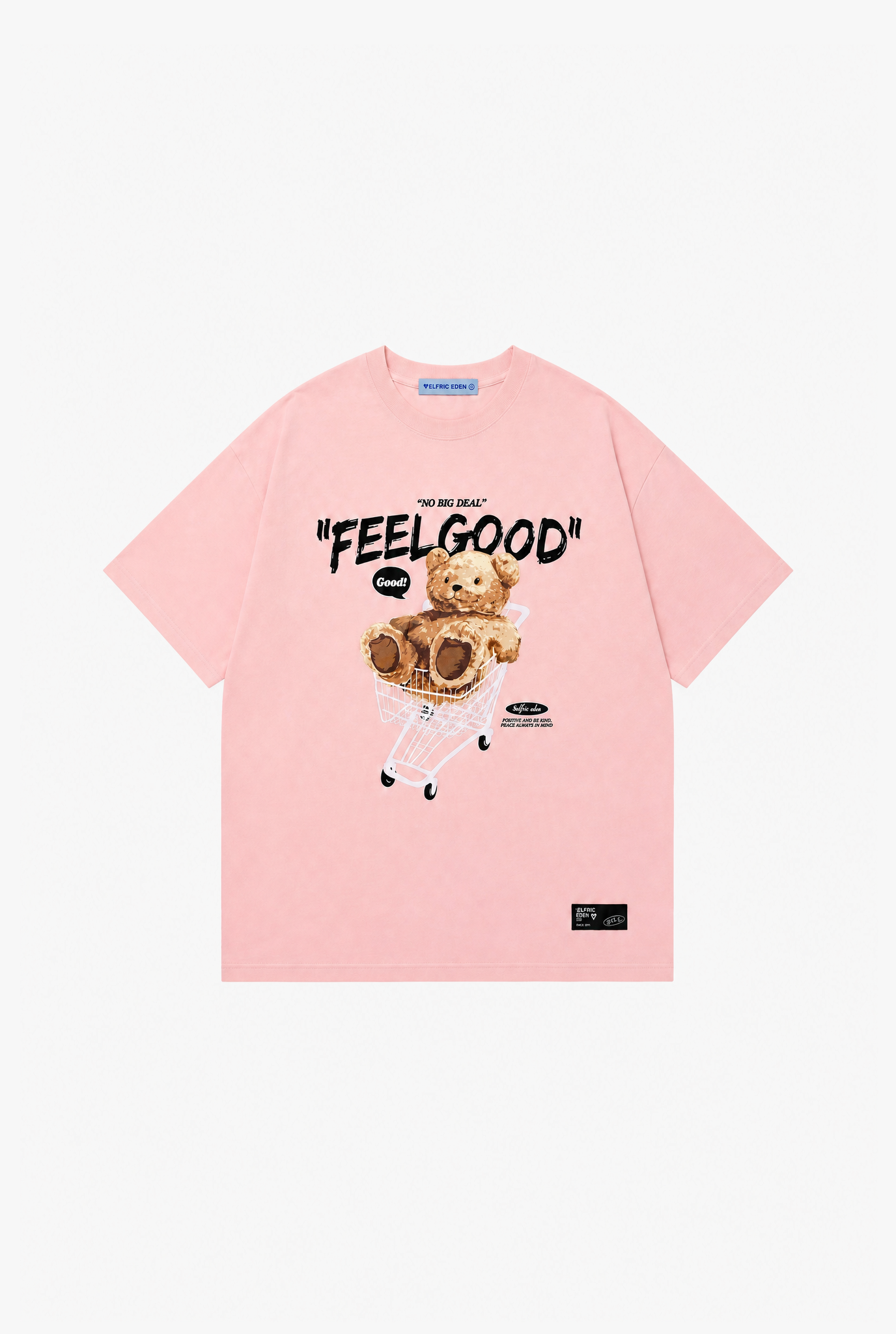 Bear Graphic Tee flat-lay