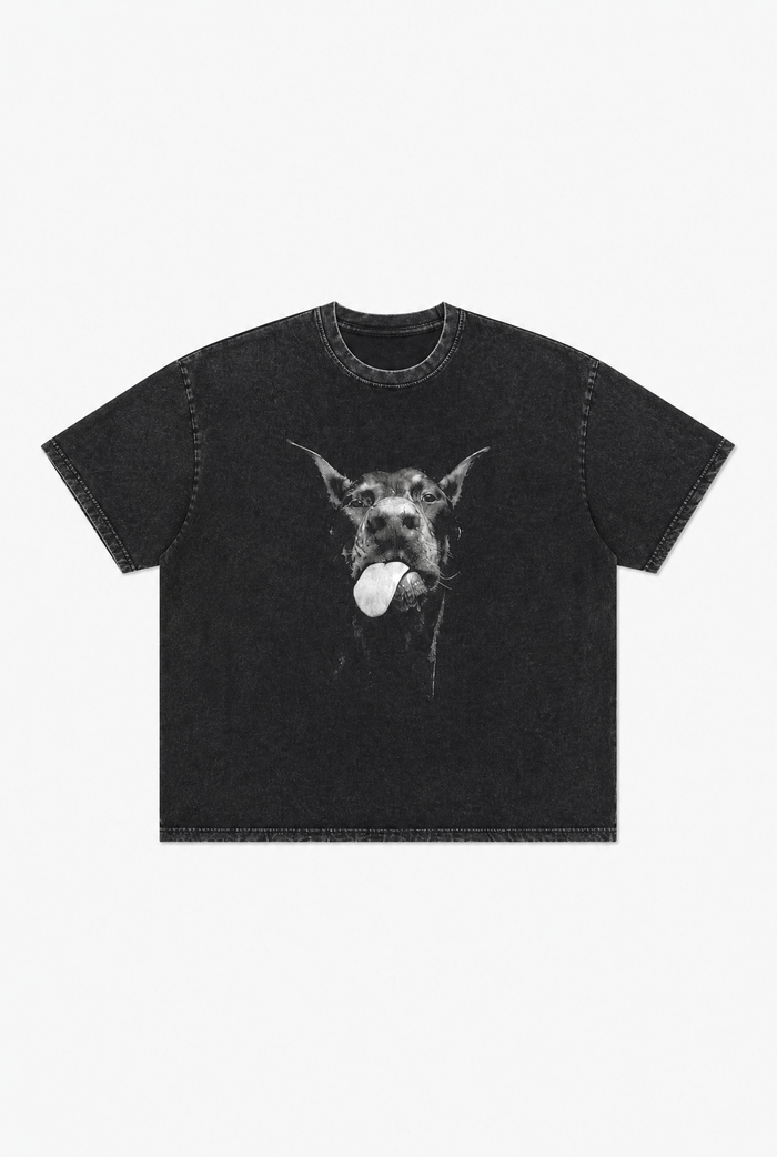 Big Dog Graphic Tee flat-lay