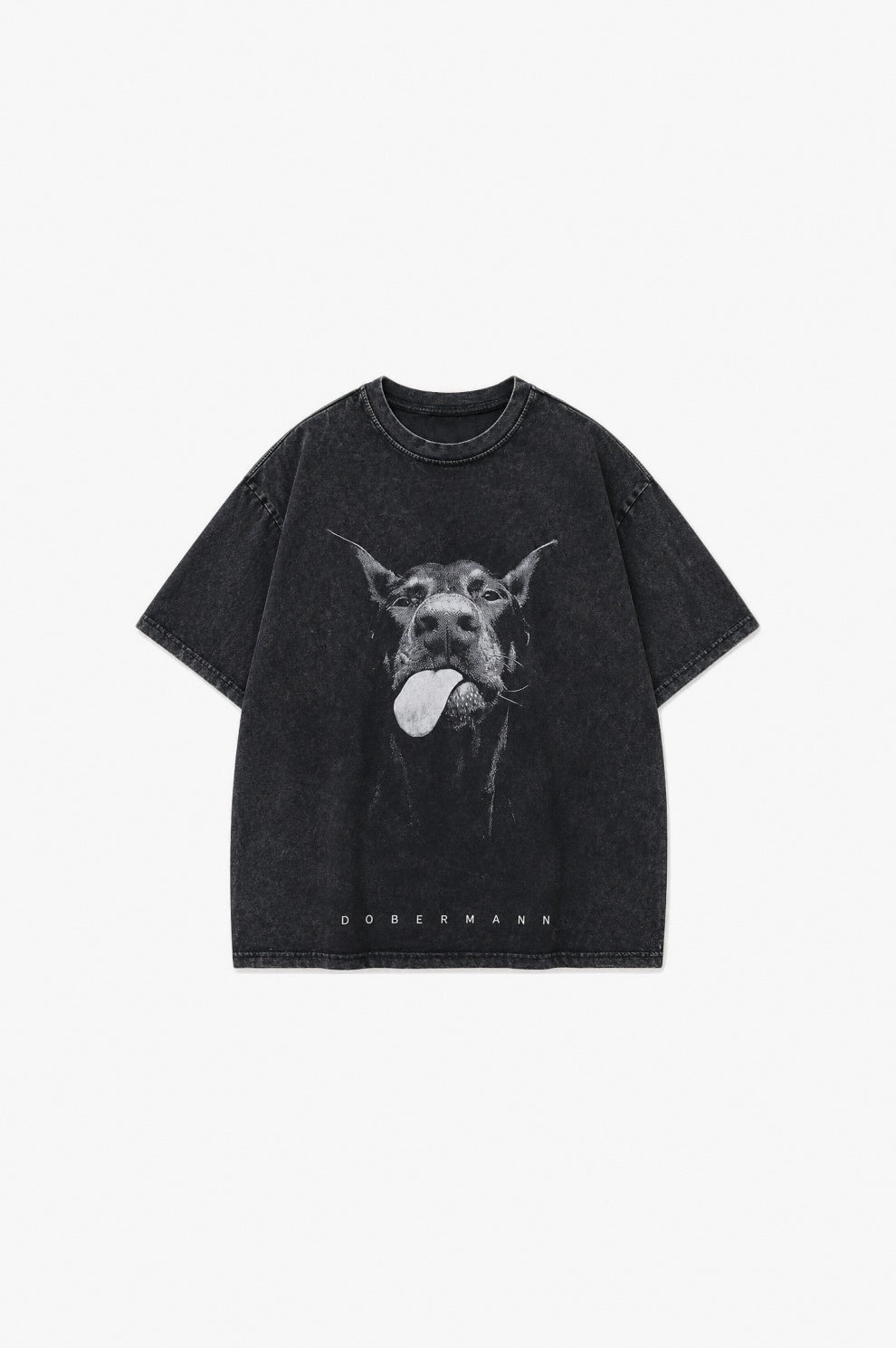 Big Dog Graphic Tee flat-lay