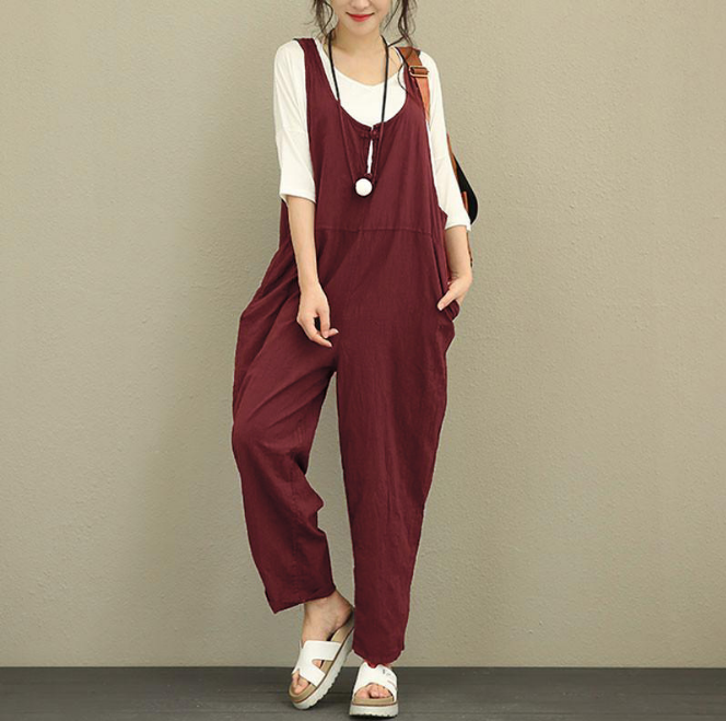 Studio Dungarees — women's black navy bottoms by Blnka Kollective