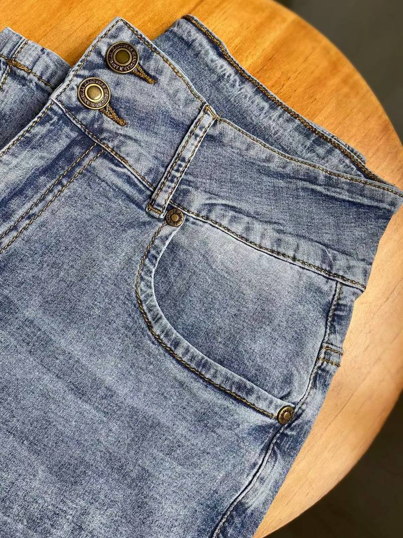 Blue Wide Leg Denim — women's jeans by Blnka Kollective