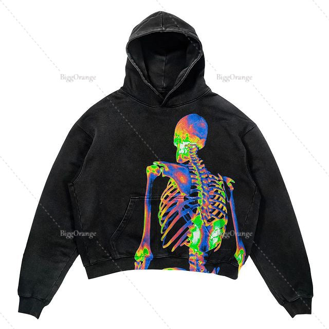 Punk Print Hoodie — graphic hoodies & sweatshirts by Blnka Kollective
