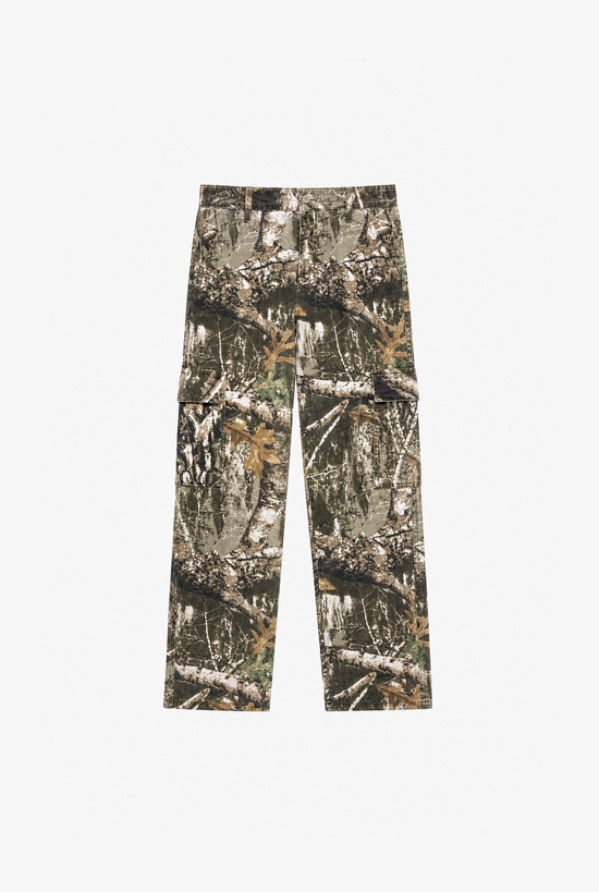 Camo Cargo Pants — women's leaf camouflage cargo pants by Sulta Studios
