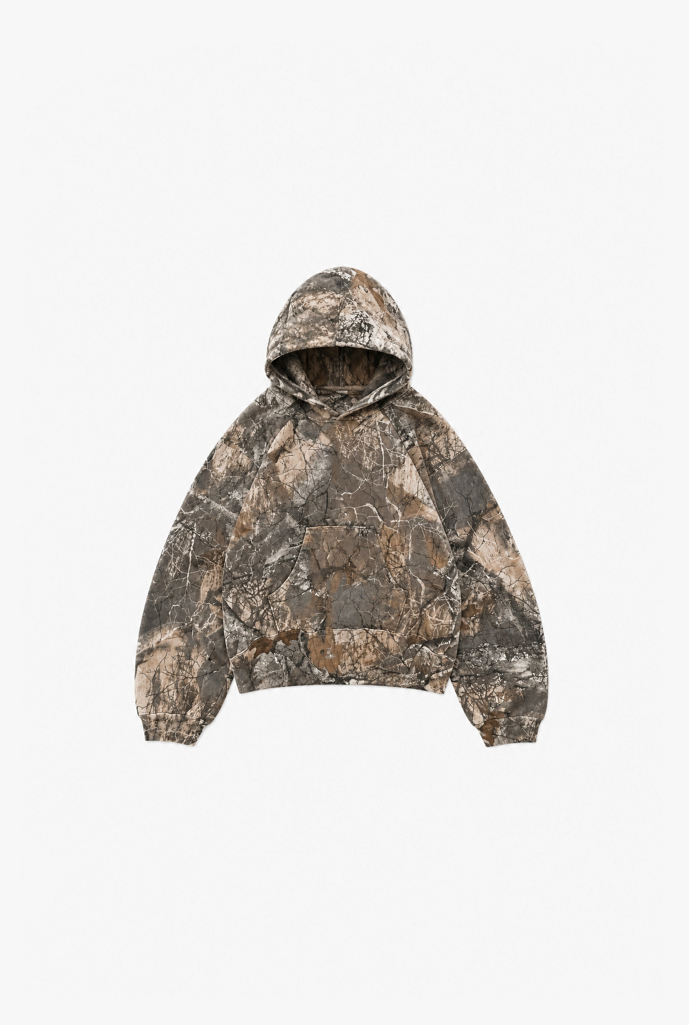 Camo Leopard Hoodie — women's oversized graphic hoodie by Sulta Studios