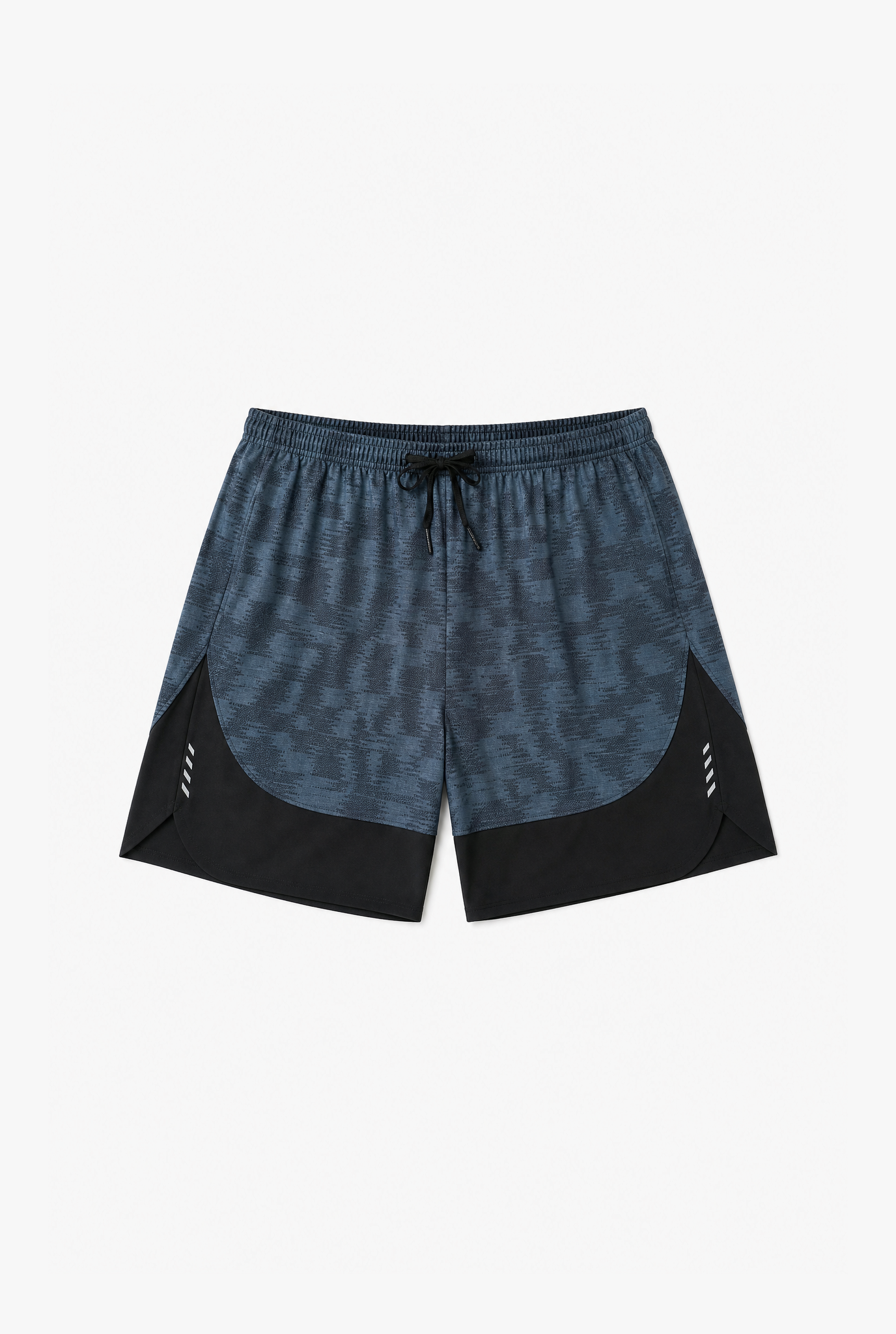 Camo Runner Shorts flat-lay