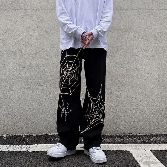 Anime Track Pants — men's sweatpants techwear bottoms by Blnka Kollective
