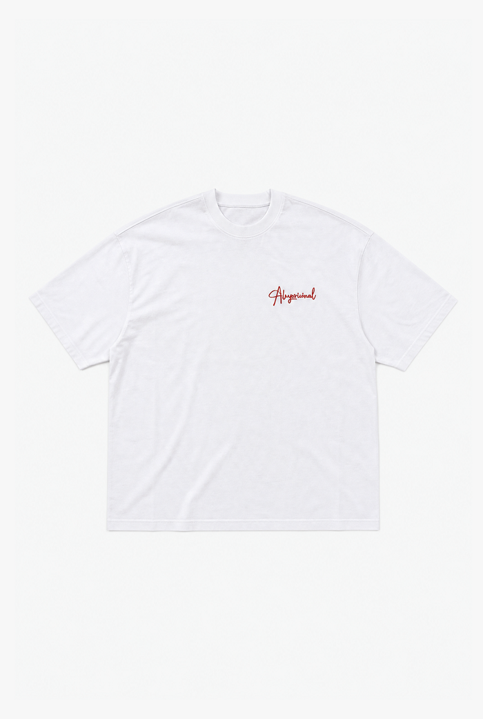 Character Print Tee flat-lay