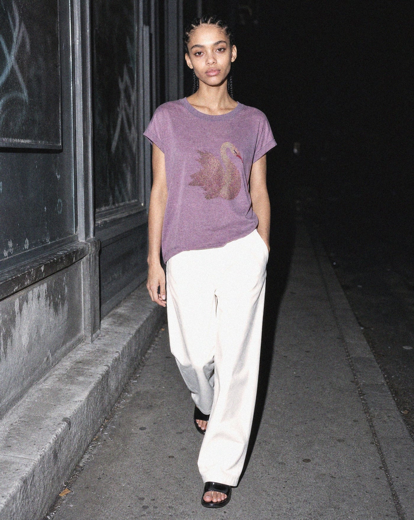 BLNKA editorial - Chic Knit Matching Vest