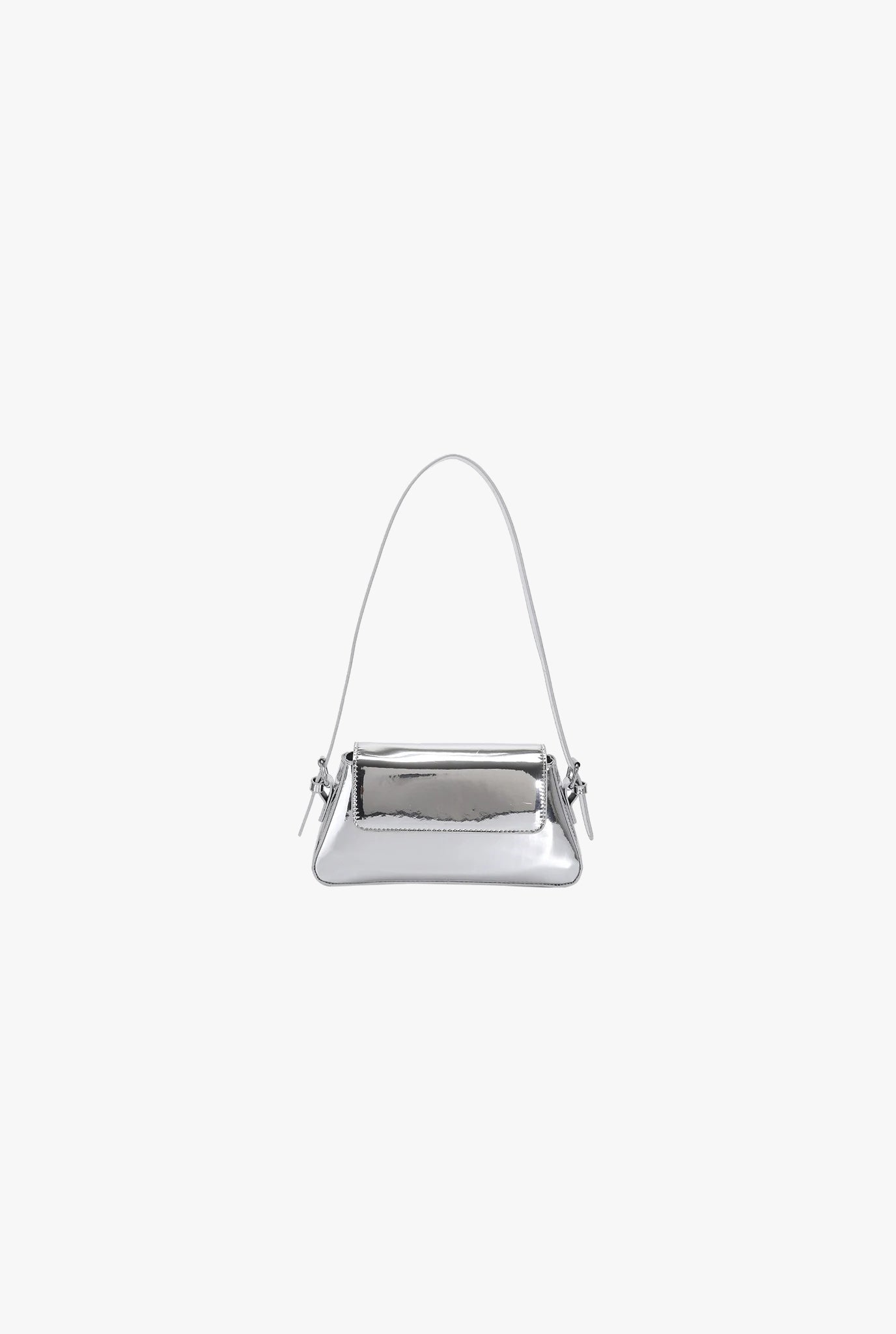 Chrome Shoulder Bag — women's chrome shoulder handbag, bags accessories by Sulta Studios